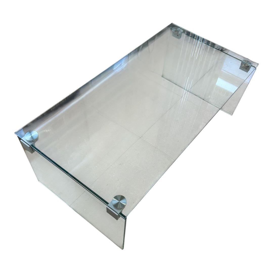 定価5万もう買えない!極美品フランフランサローネ ガラスコーヒーテーブル！