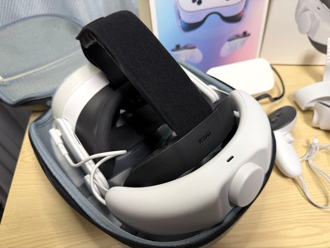 美品です　 Quest 3S 128GB VR KIWI バッテリー