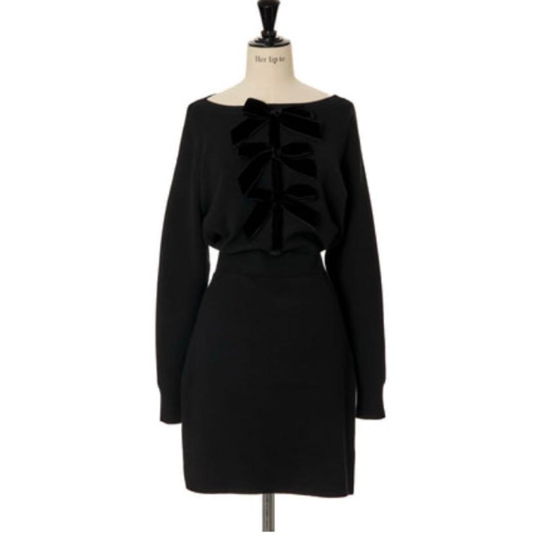 ワンピース Simone knit mini dress