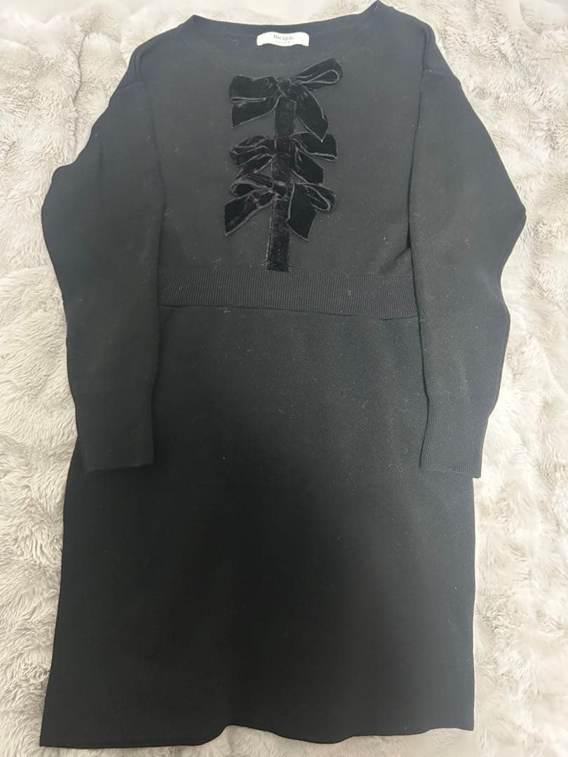 ワンピース Simone knit mini dress