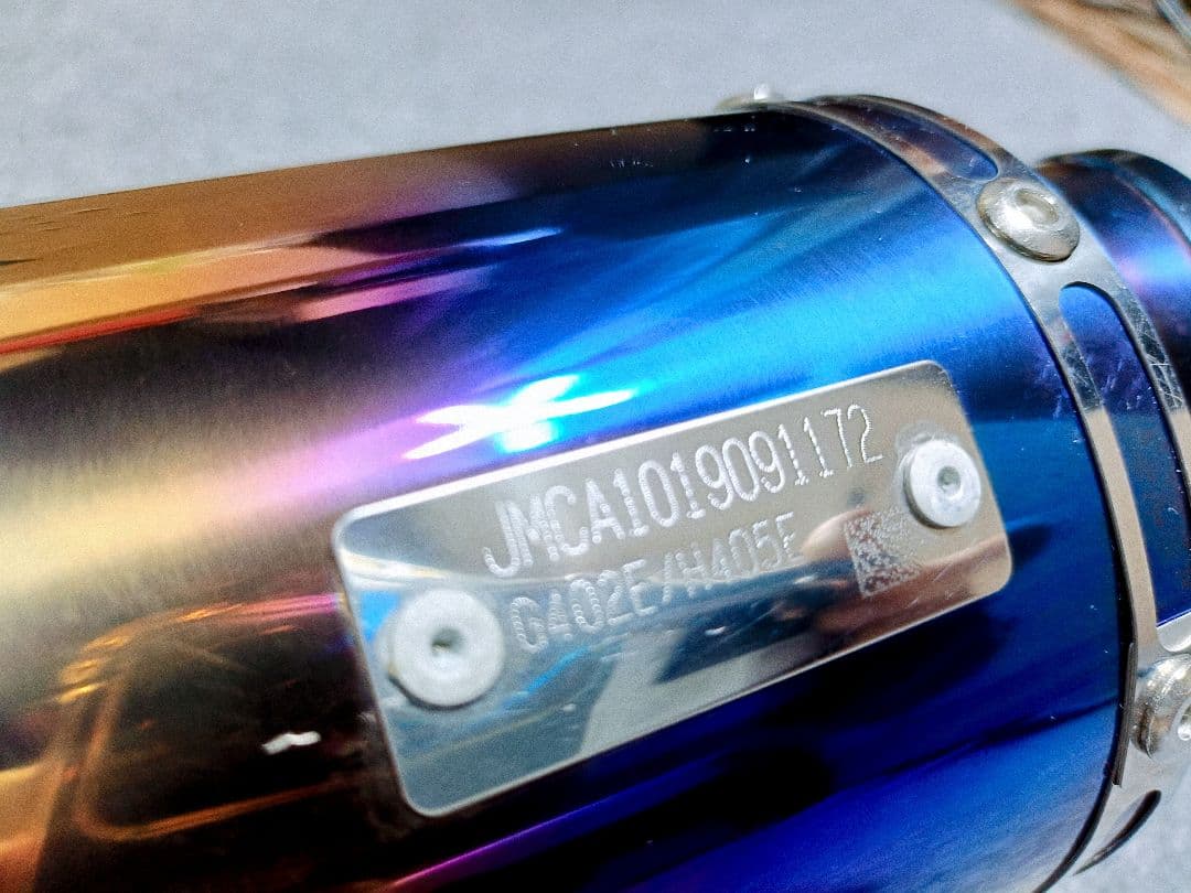 BEAMSビームスR-EVO ヒートチタン YZF-R25 スリップオンマフラー