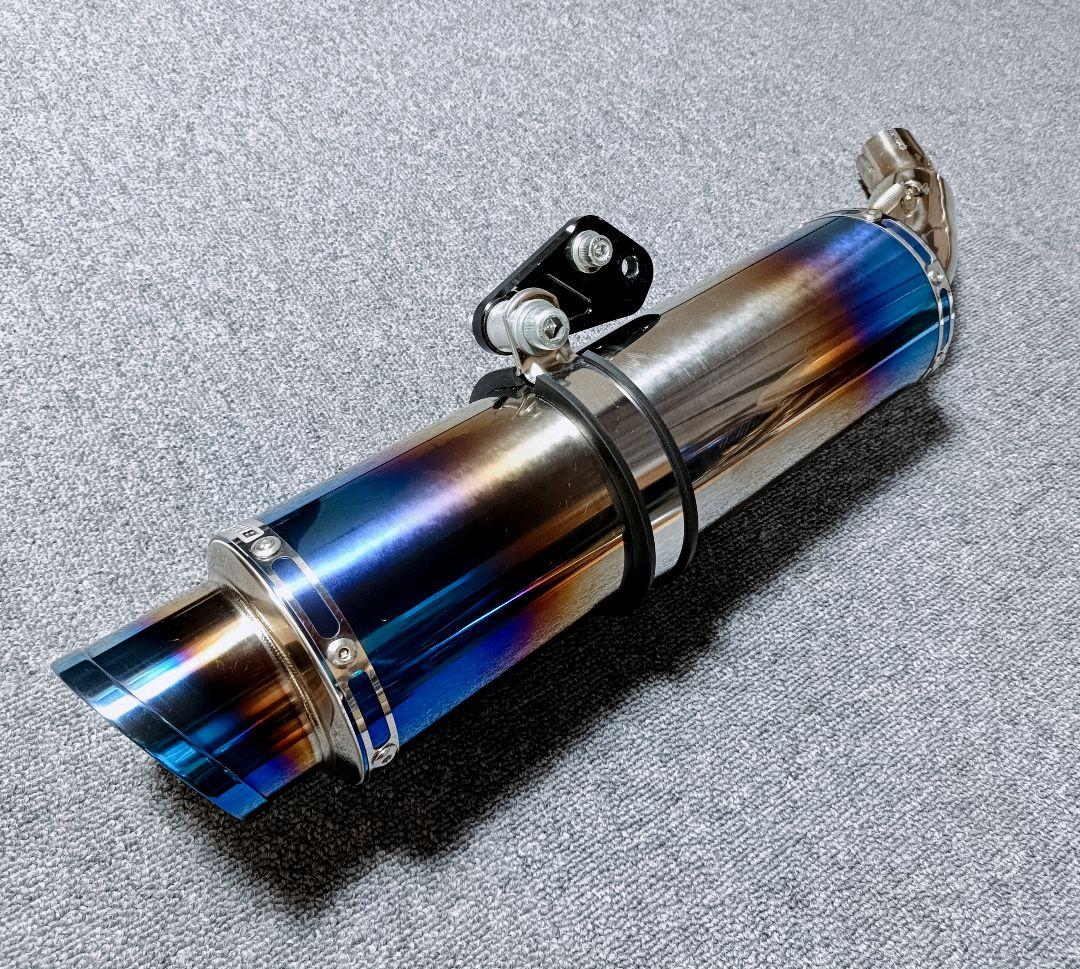 BEAMSビームスR-EVO ヒートチタン YZF-R25 スリップオンマフラー