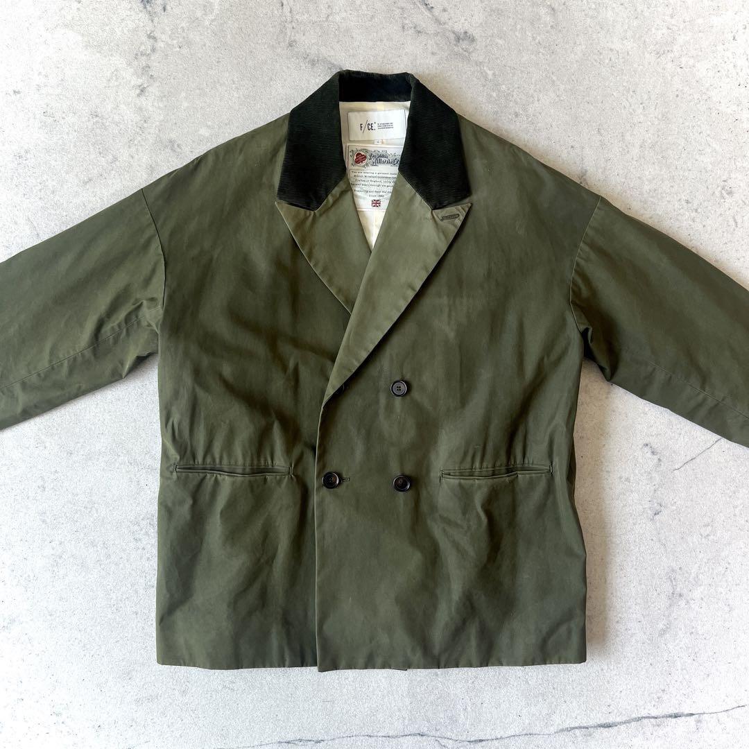 F/CE. エフシーイー イギリス製 ワックスコットン ジャケット ハーフコート