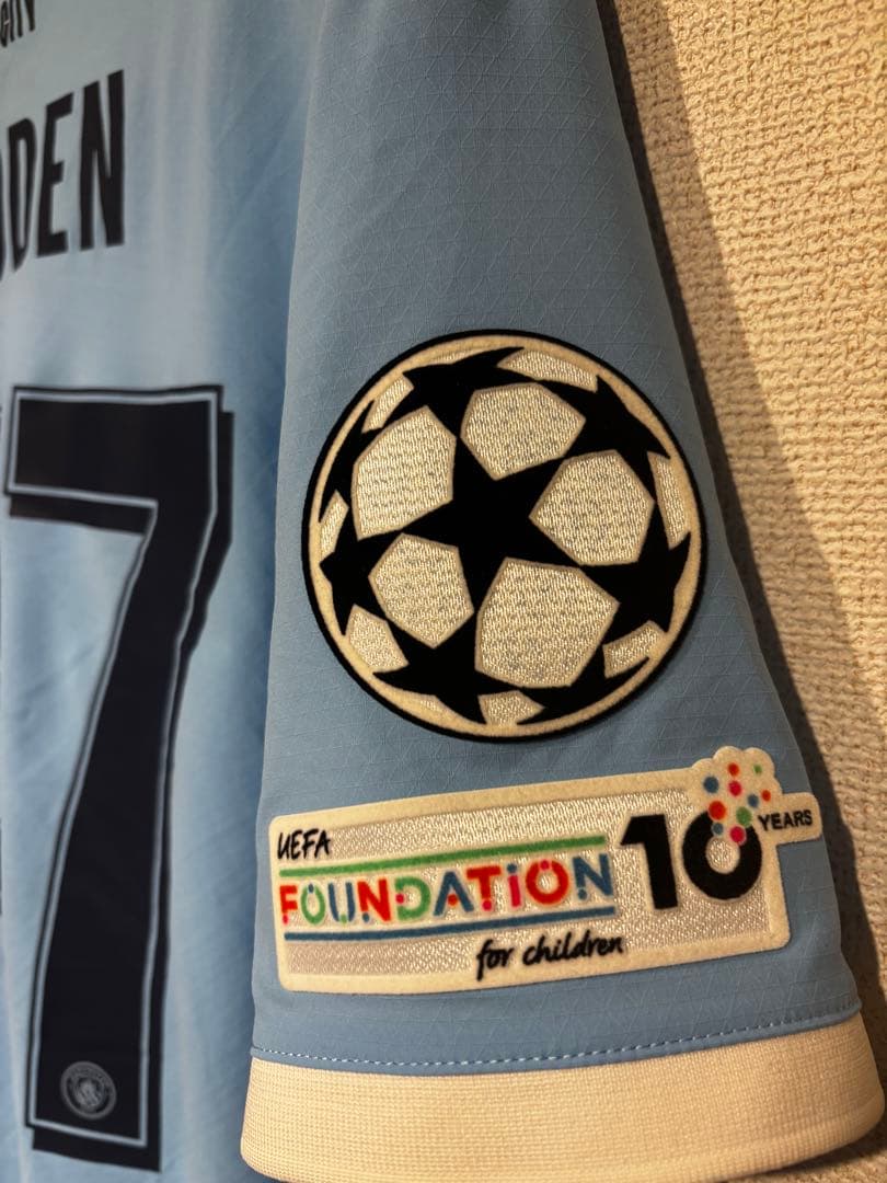 マンチェスター・シティ オーセンティック ユニフォーム フォーデン