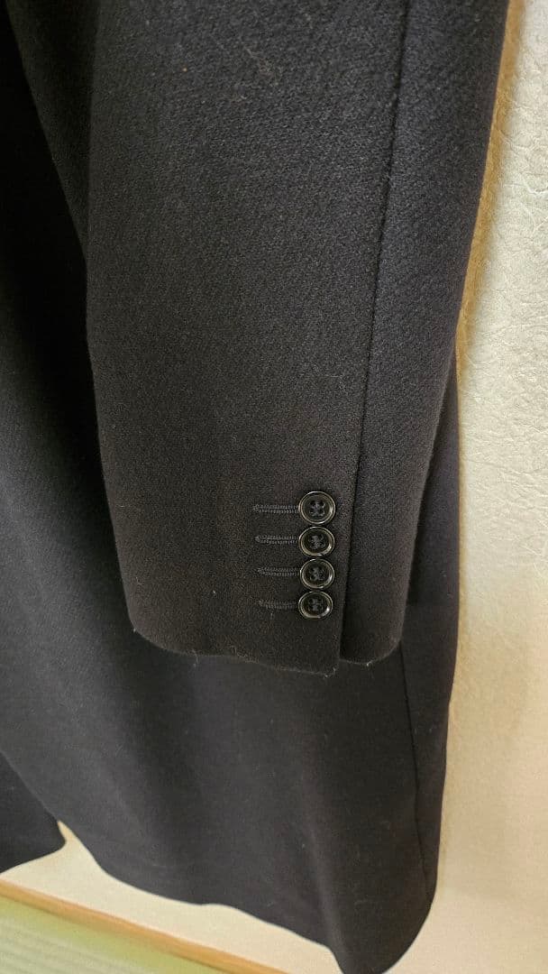 アルマーニ　ARMANI COLLEZIONI カシミヤ混チェスターコート