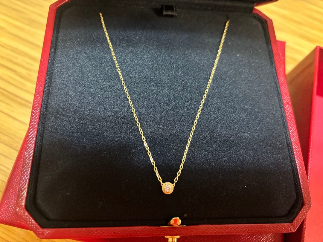 カルティエ　Cartier ダムール　ネックレス　SM イエローゴールド