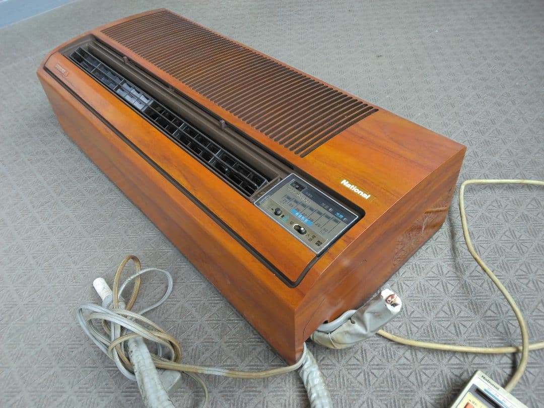 ジャンク⚫送料込⚫ ナショナルエアコン 昭和　レトロ　松下　Nnational