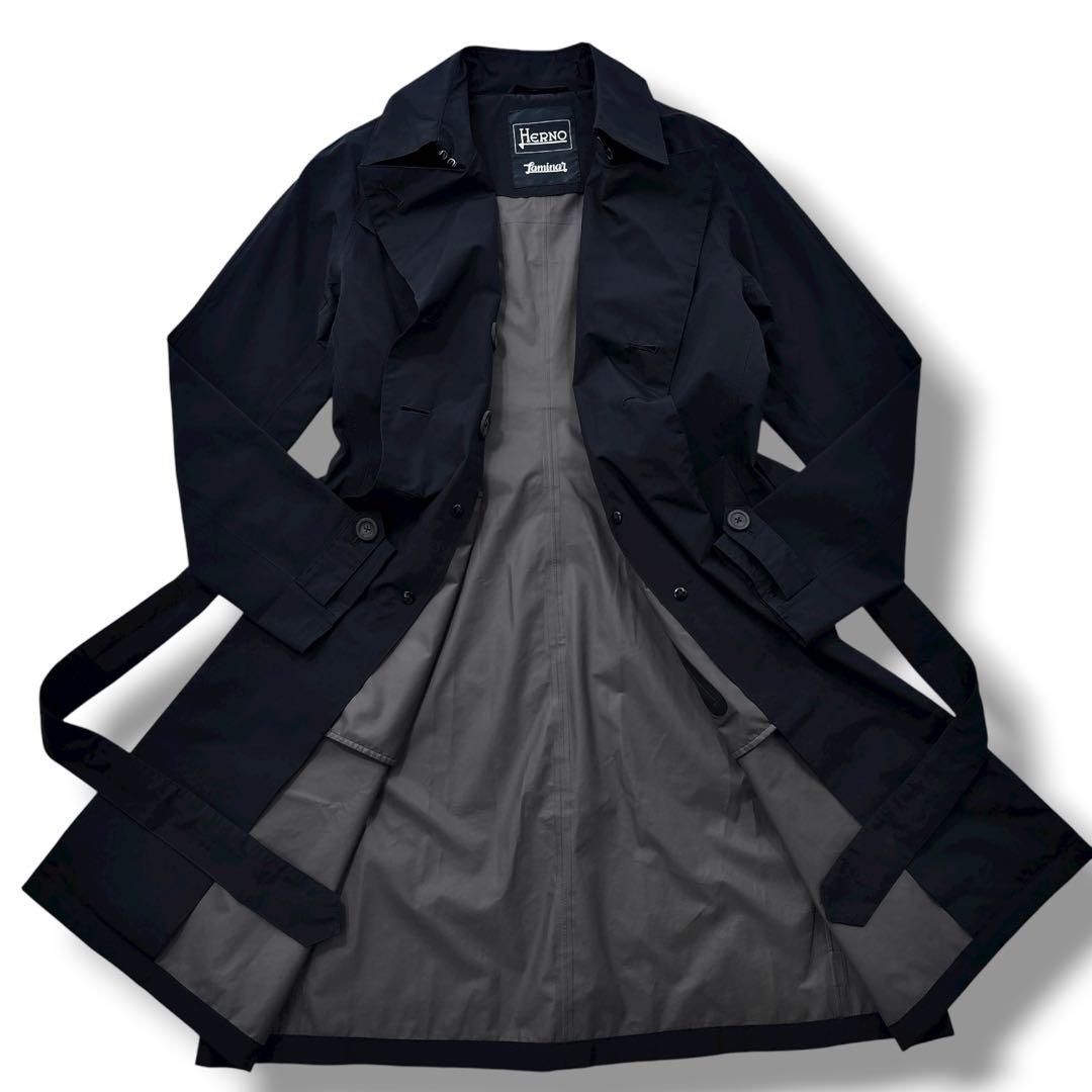 極美品】HERNO ヘルノ　トレンチコート　ゴアテックス　ロング　ラミナー