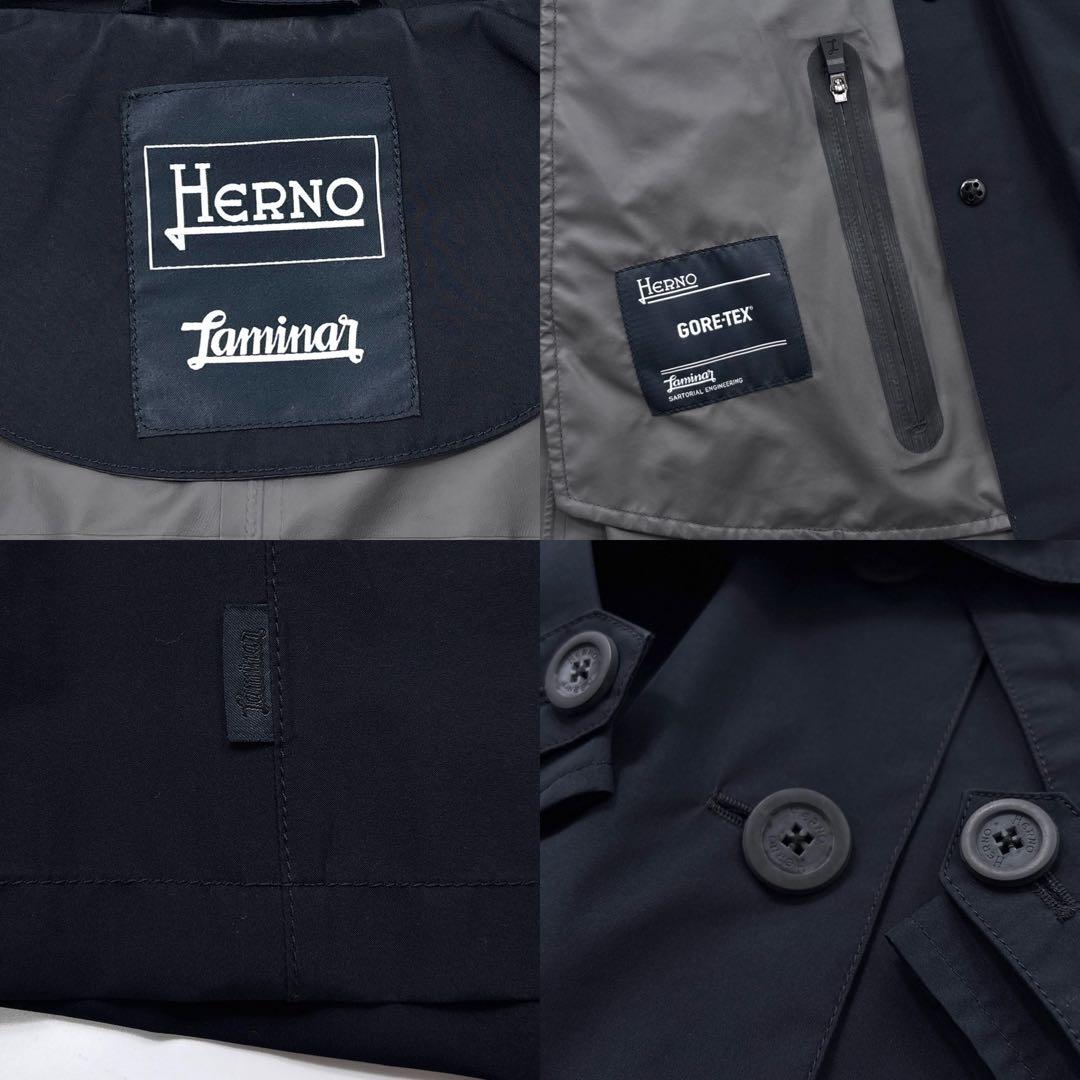 極美品】HERNO ヘルノ　トレンチコート　ゴアテックス　ロング　ラミナー