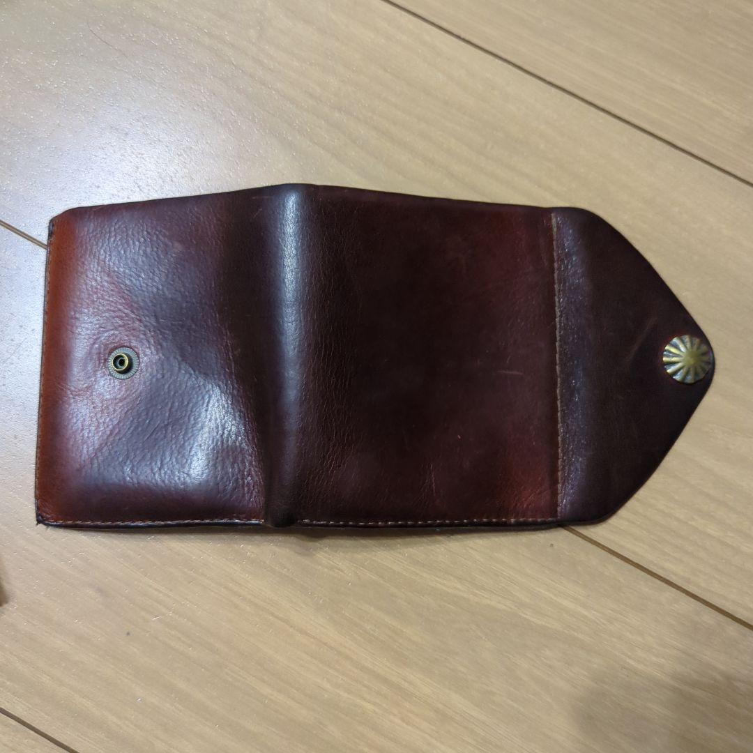 ＲＲＬ 　ラルフローレン　コンチョ　レザーウォレット　インド製