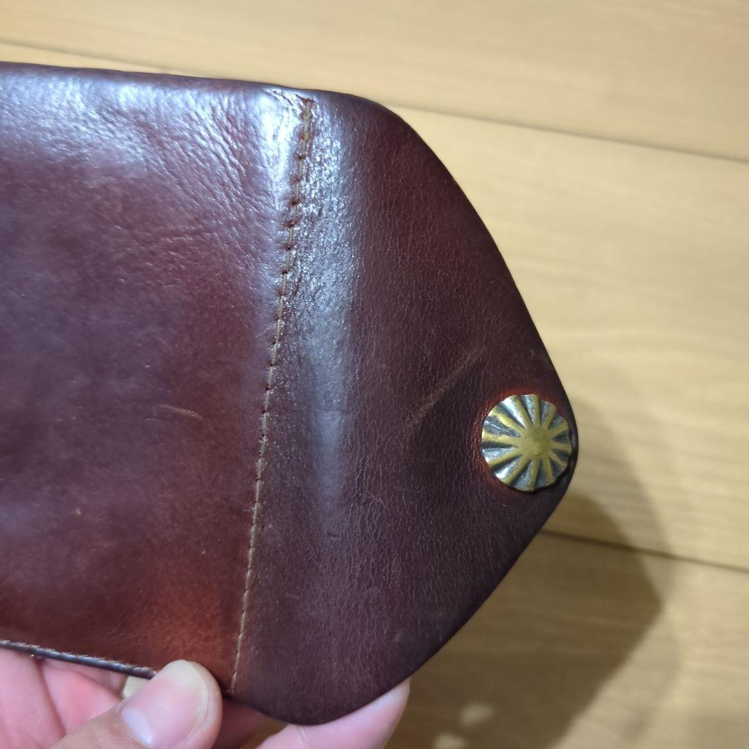 ＲＲＬ 　ラルフローレン　コンチョ　レザーウォレット　インド製