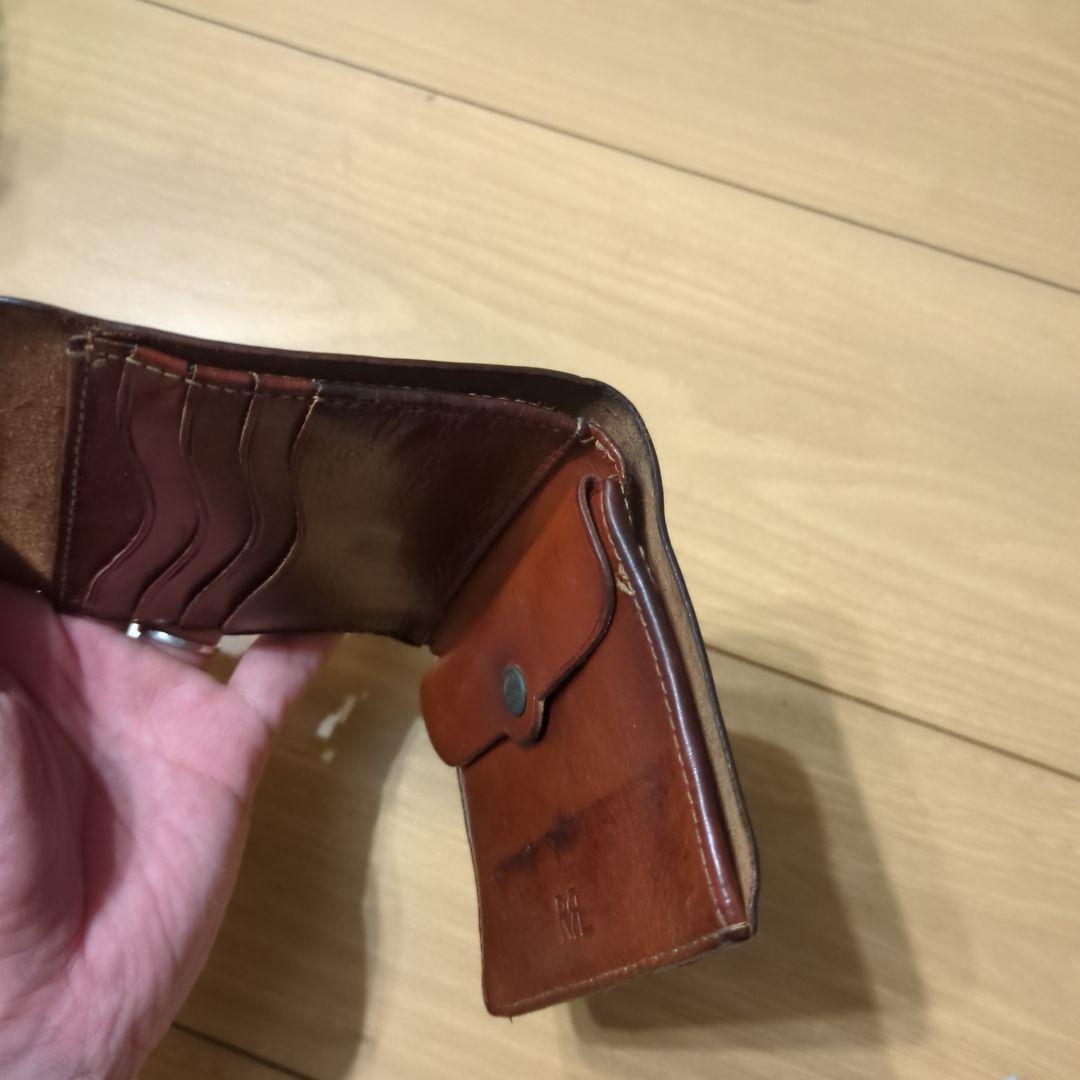 ＲＲＬ 　ラルフローレン　コンチョ　レザーウォレット　インド製