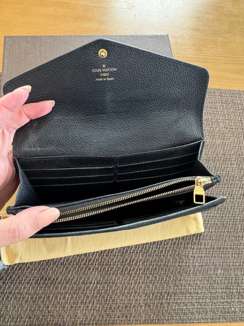 LOUIS VUITTON モノグラム アンプラント　ポルトフォイユ・サラ