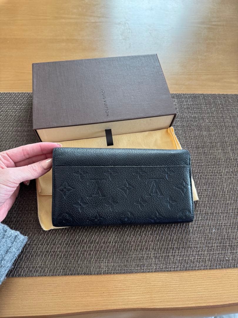 LOUIS VUITTON モノグラム アンプラント　ポルトフォイユ・サラ