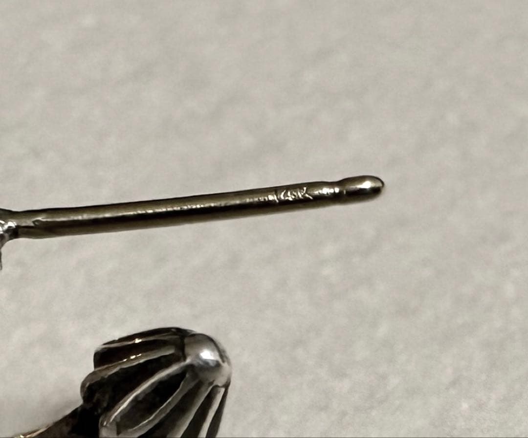 J&Y SYSTEM) 正品　クロームハーツフープ形　ピアス 片耳用