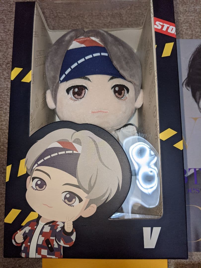 BTS goes on! Diconぬいぐるみ BUTTERラキドロ コンタクト