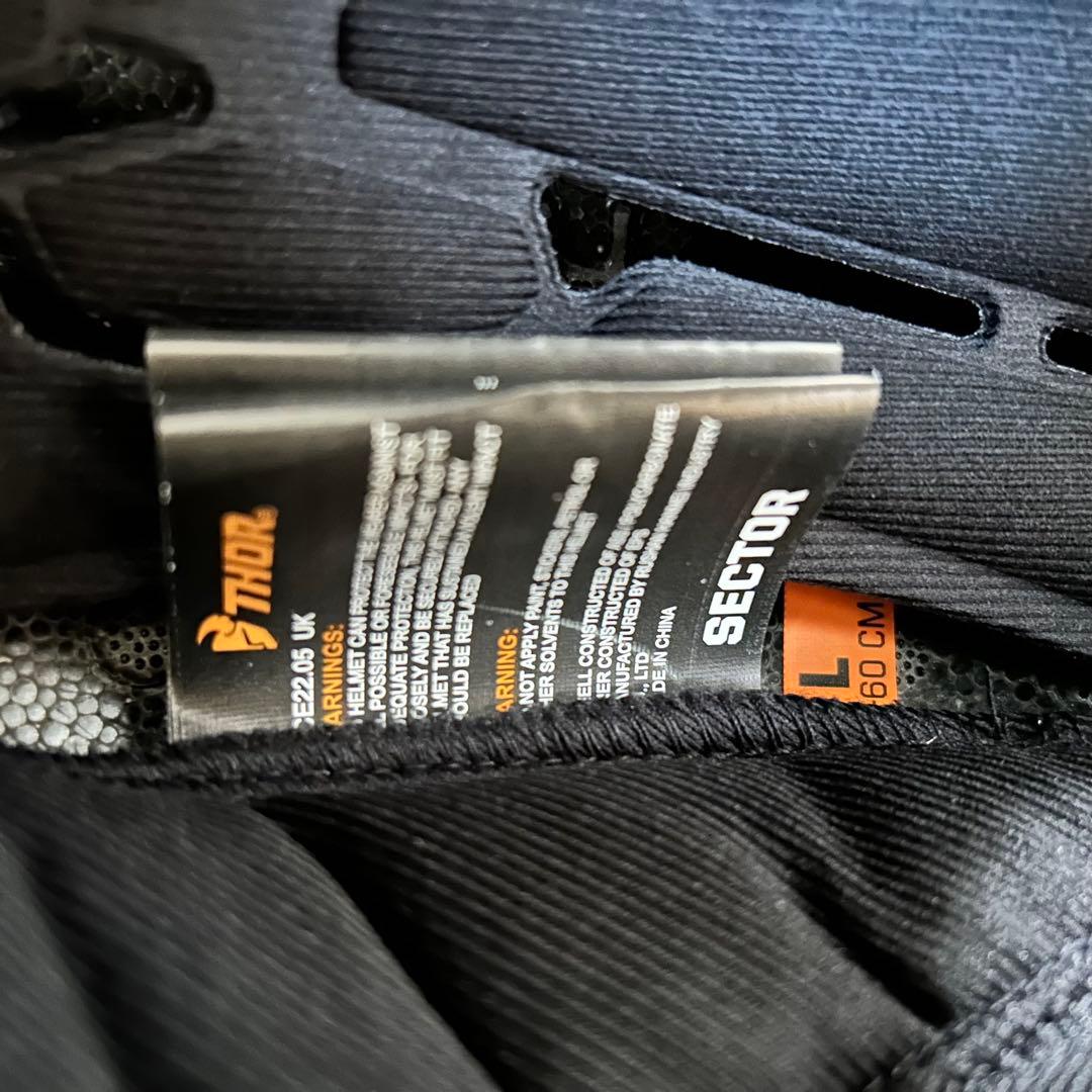 【新品・未使用】 THOR ヘルメット　バイク　オフロード　モトクロス