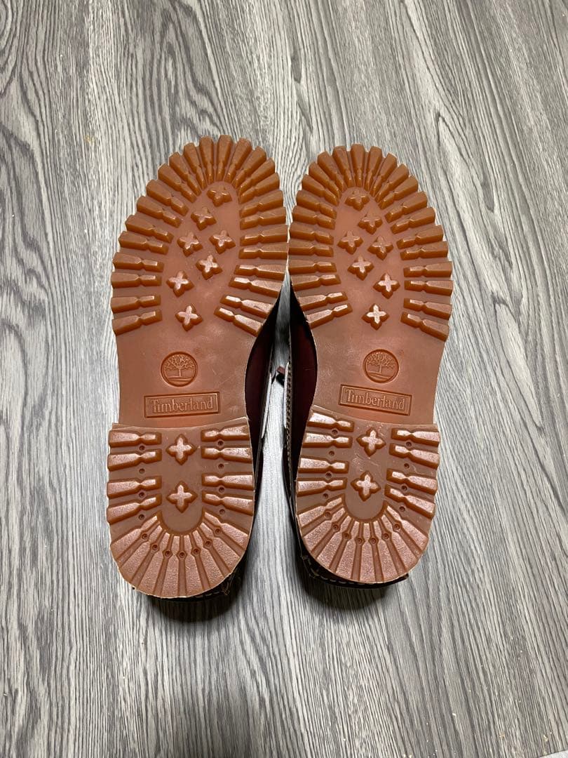 新品同様 Timberland スリーアイ ブラウン ティンバーランド モカシン