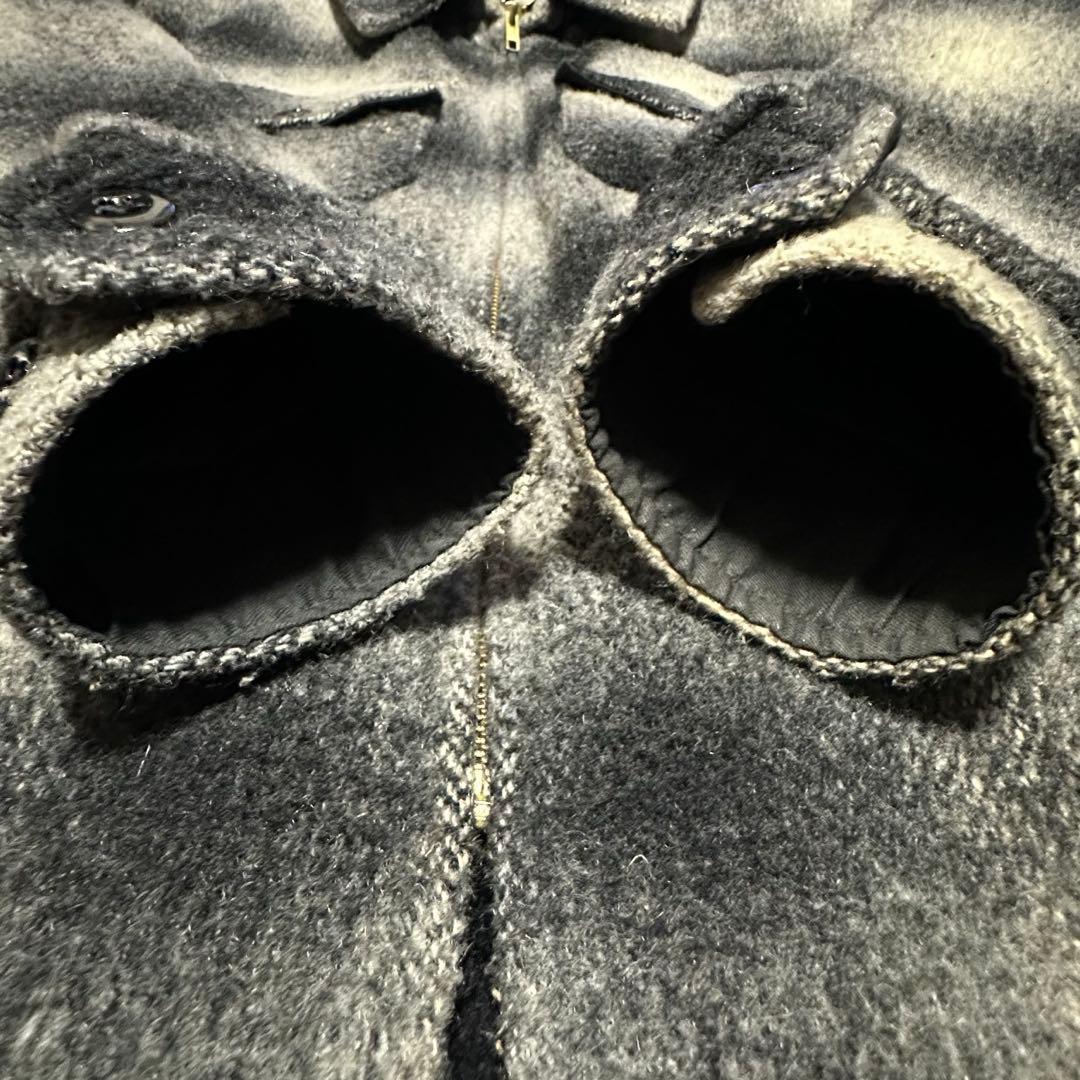 70s USA製 melton オンブレ シャドーチェック ウール ジャケット