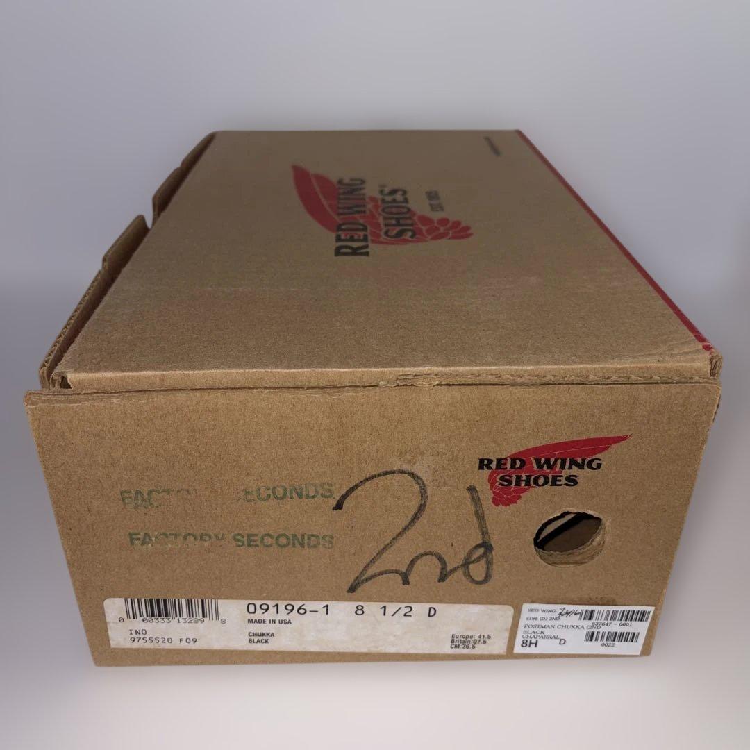 靴 RED WING 9196 POSTMAN CHUKKA(2ND) 8H