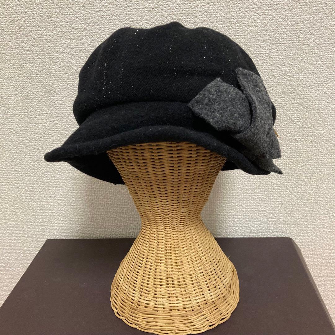 新品　ランバンオンブルー　LANVIN en Blue リボンハット