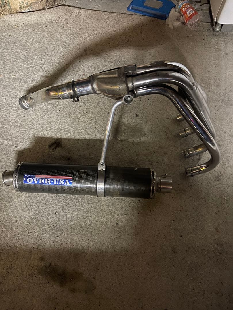 ゼファー 400マフラー OVER RACING USA