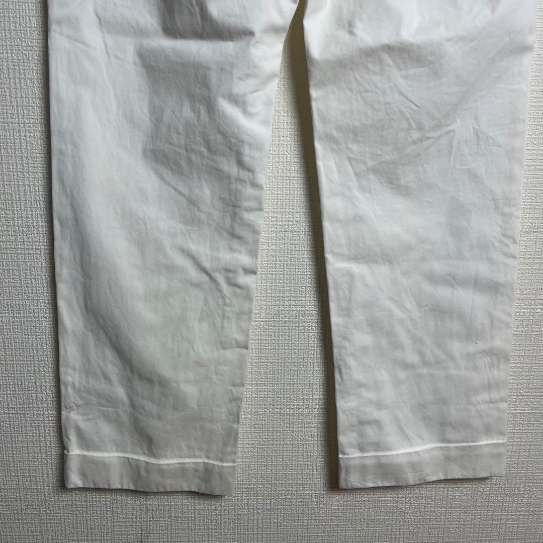617 MONCLER 1952 ガーメントダイ白 46 上質ツイル 洗練仕上げ