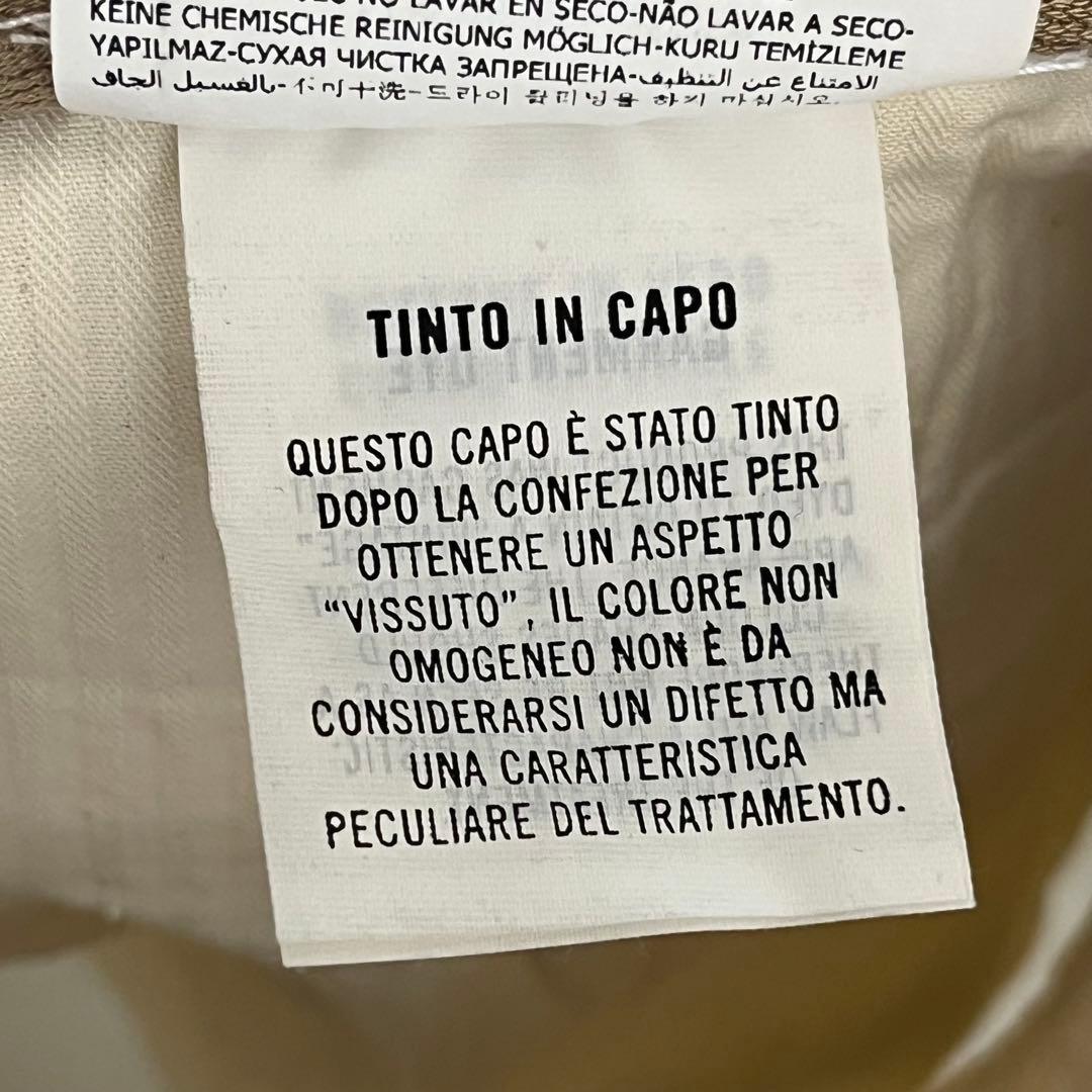 617 MONCLER 1952 ガーメントダイ白 46 上質ツイル 洗練仕上げ