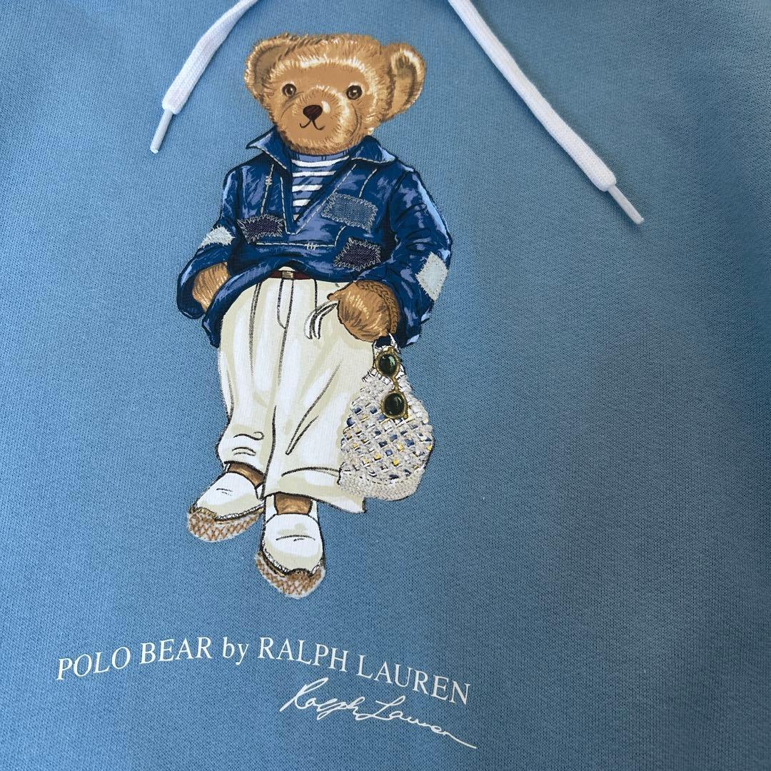 美品　POLO Ralph Lauren ポロラルフローレン パーカー　クマ　M