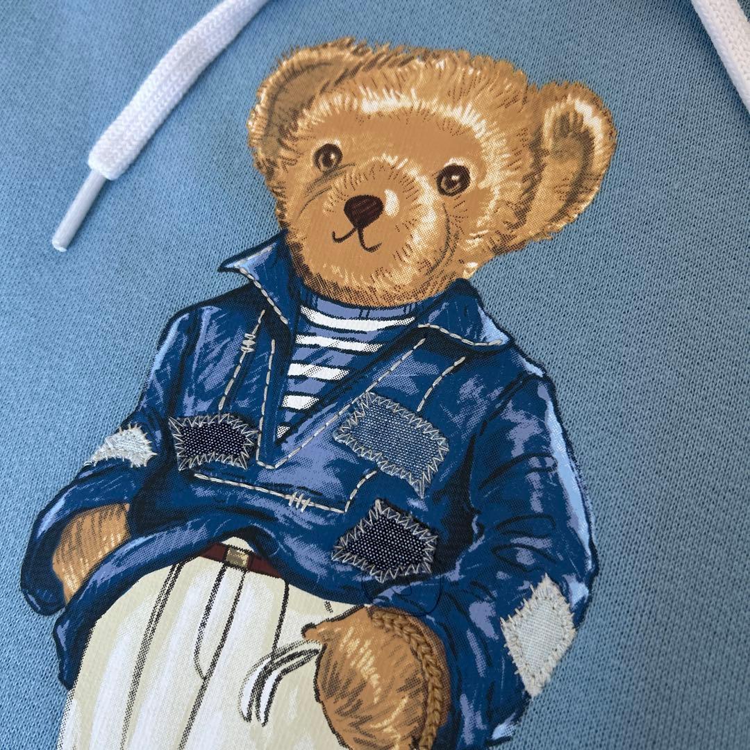 美品　POLO Ralph Lauren ポロラルフローレン パーカー　クマ　M