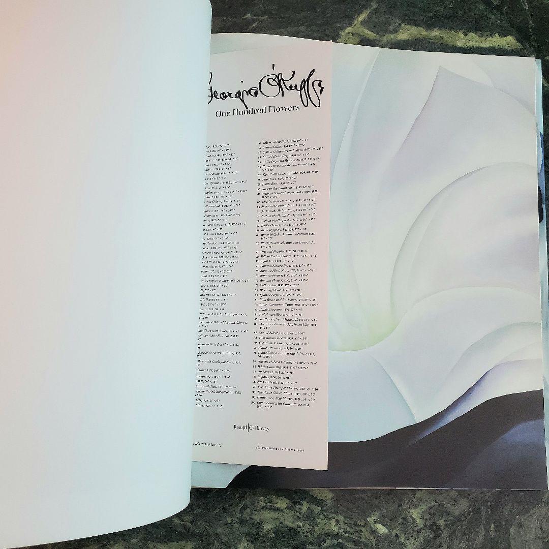 【大型本・美品】ジョージア・オキーフ 花の作品集