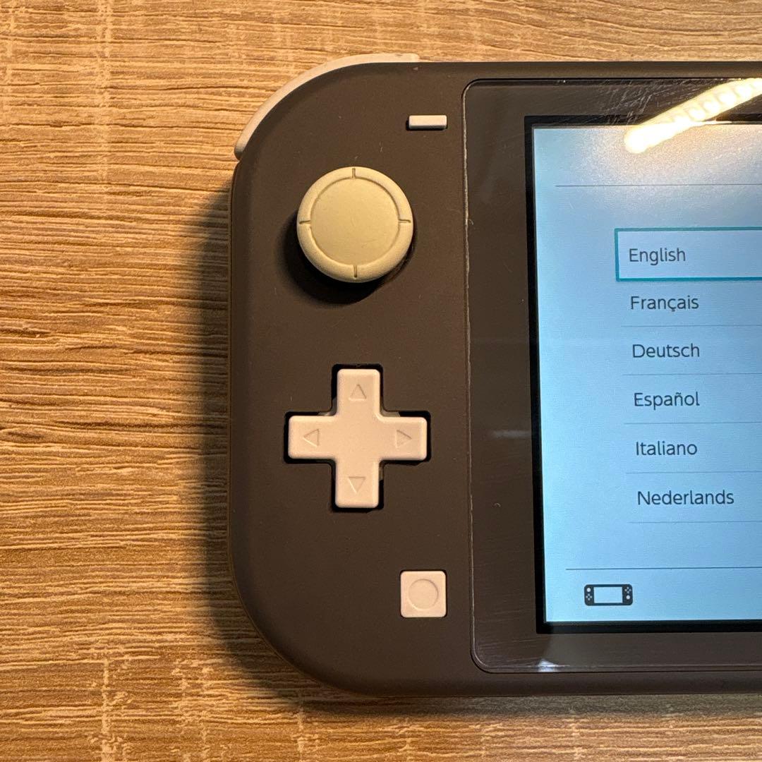 ニンテンドースイッチライト グレー ミッキーマウス ソフトケース付き