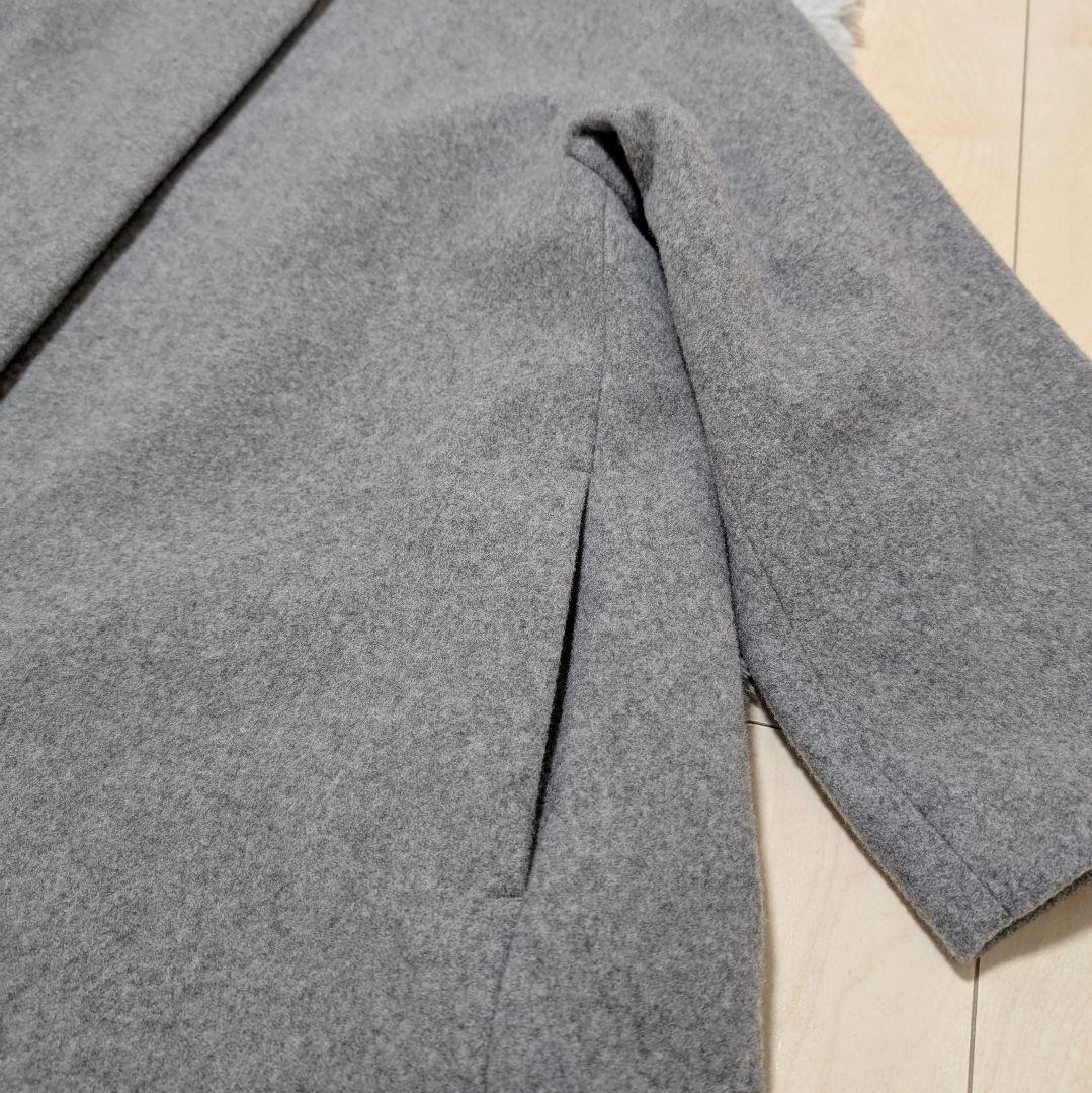 ジャーナルスタンダードロングフレアコートウール100%