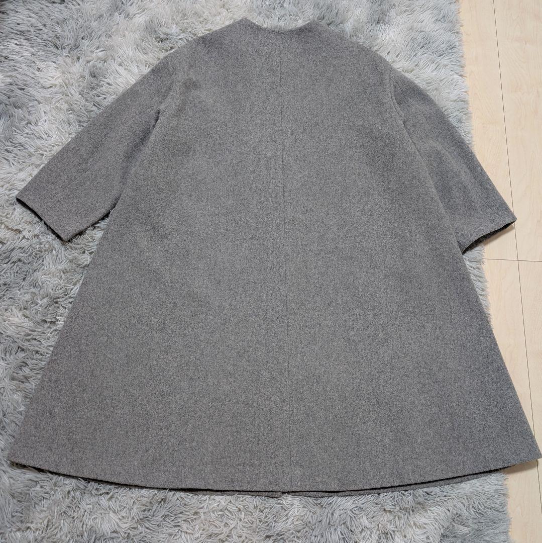 ジャーナルスタンダードロングフレアコートウール100%