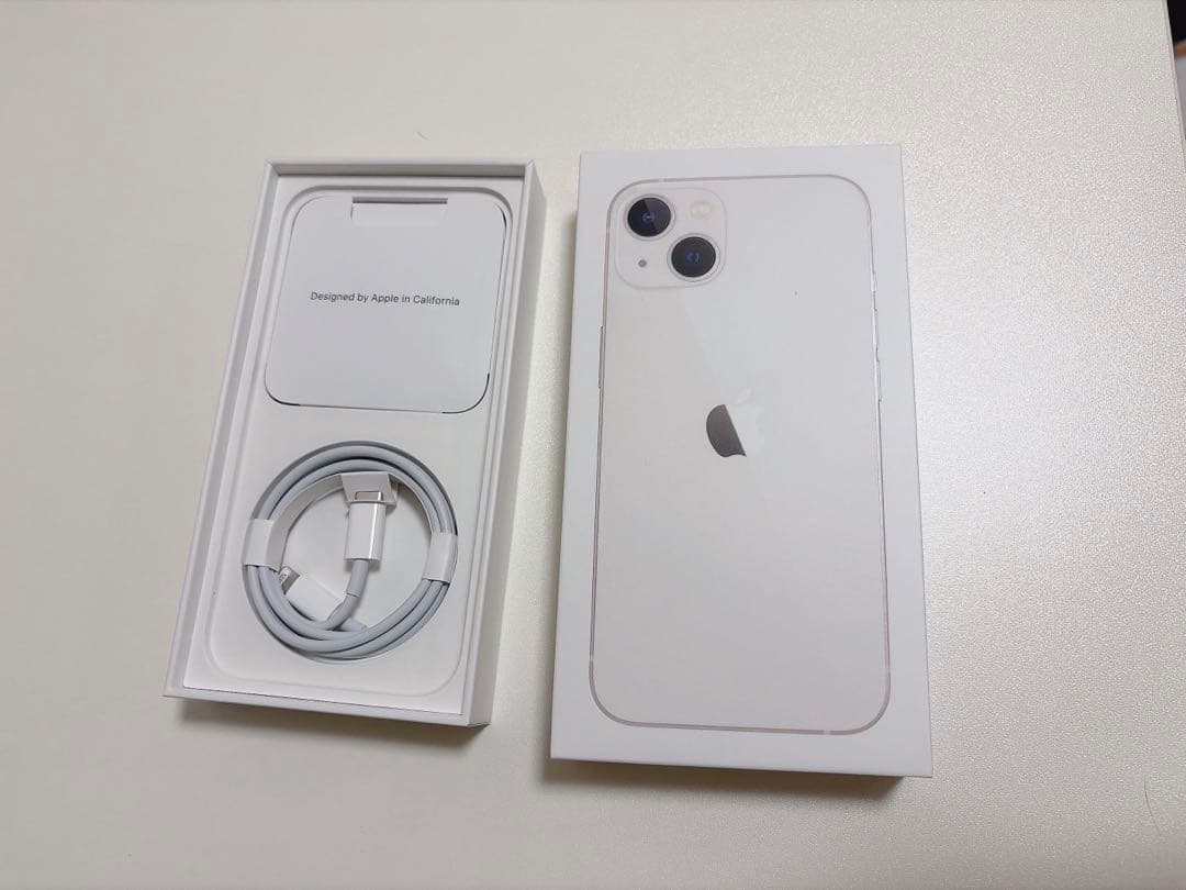 【ついんず】iPhone13 256GB スターライト SIMフリー