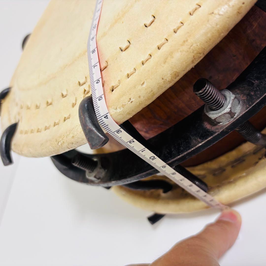 締太鼓　ボルト締め 和太鼓　立奏台付き　2丁掛け