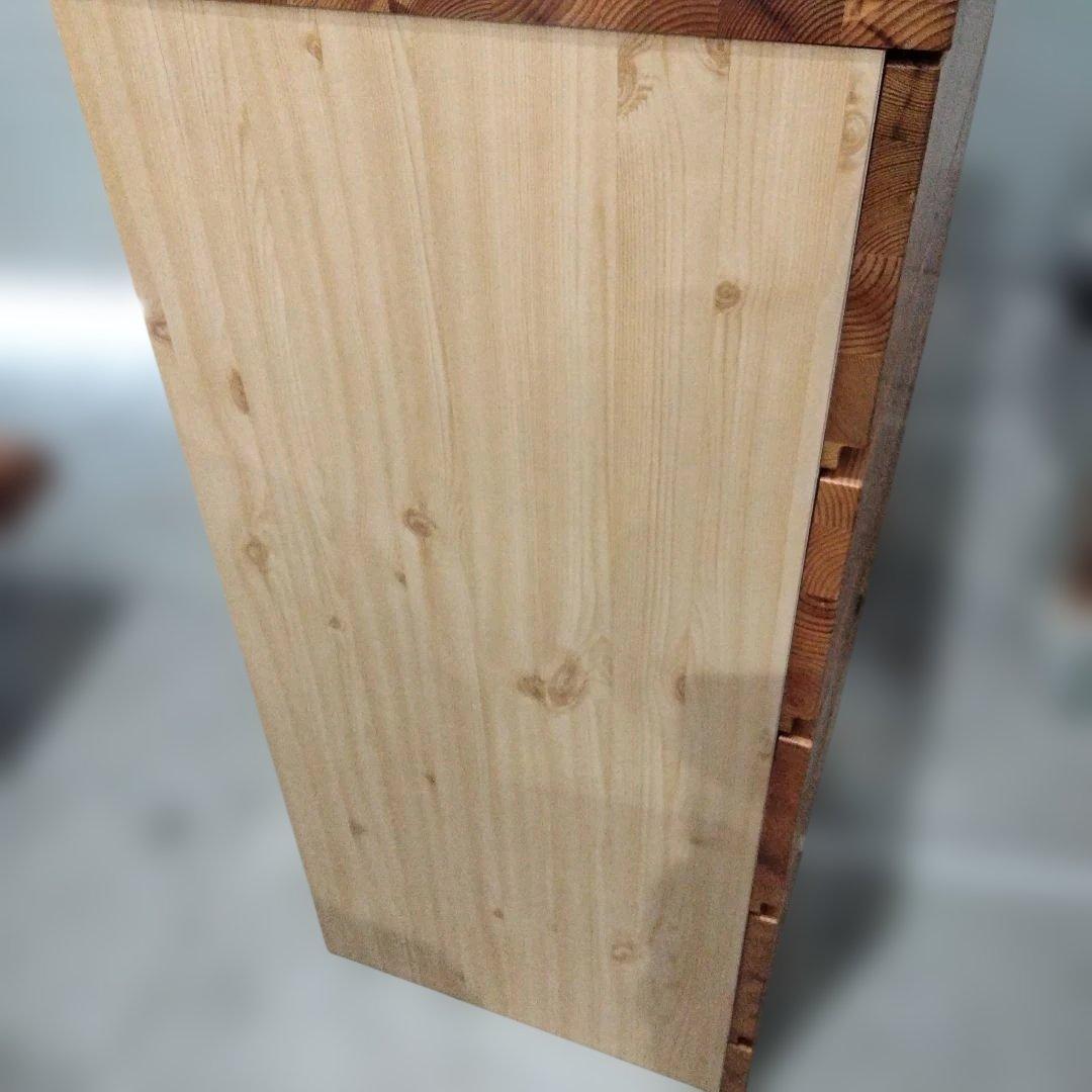 1-96 廃盤　無印良品 パイン材 チェスト 4段