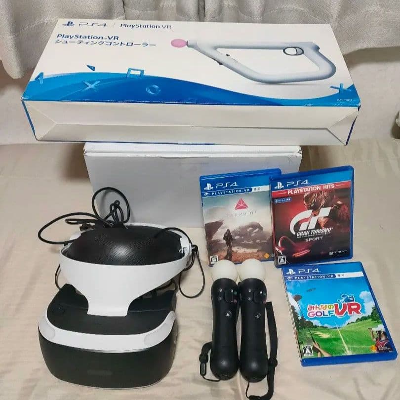 【動作確認済み・美品】プレイステーション VR ソフト コントローラー セット