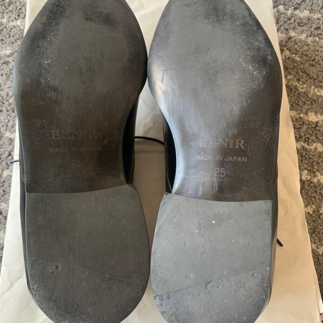 BENIR メンズ レザー　ウェディング シューズ