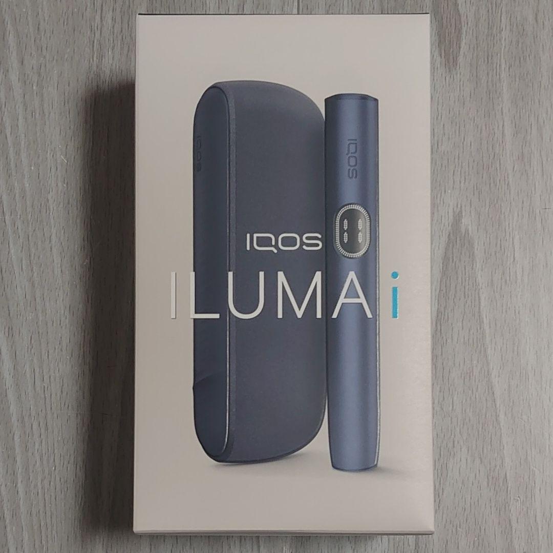 ★LEDカスタム アイコス イルマi ミッドナイトブラック×ピンク【未登録】