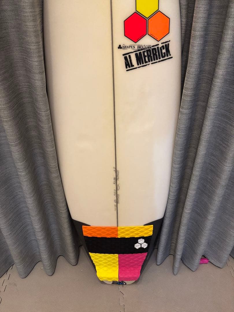 AL MERRICK ショートボード ホワイト 5.5