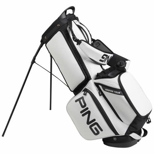 在庫1限定PING Hooferツアー白スタンドバッグtourフーファーusピン