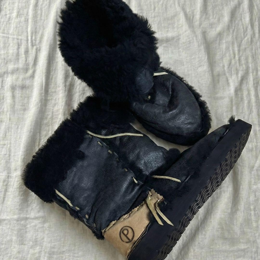 インパーフェクト　マリブカウボーイ　ムートンブーツ