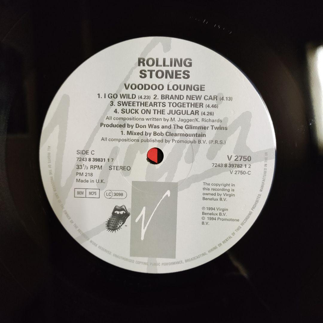 【ＵＫ.Org盤２ＬＰレコード】ローリング・ストーンズ／ヴードゥー・ラウンジ