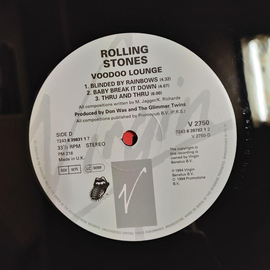 【ＵＫ.Org盤２ＬＰレコード】ローリング・ストーンズ／ヴードゥー・ラウンジ