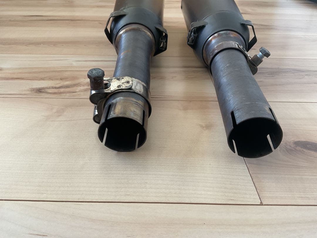 MIVV/ミブ/GHIBLI BLACKスリップオンマフラー/モトグッチ/V9