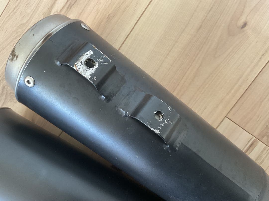 MIVV/ミブ/GHIBLI BLACKスリップオンマフラー/モトグッチ/V9