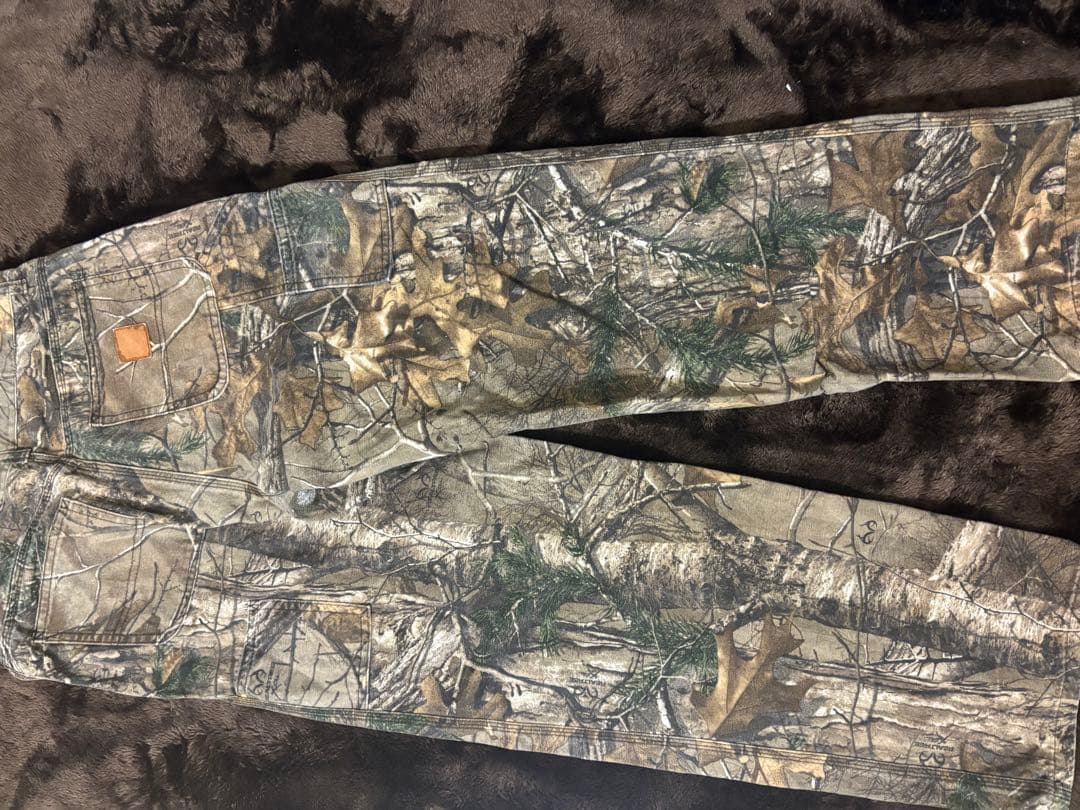 カーハート リアルツリーカモ ミリタリー ワークパンツ