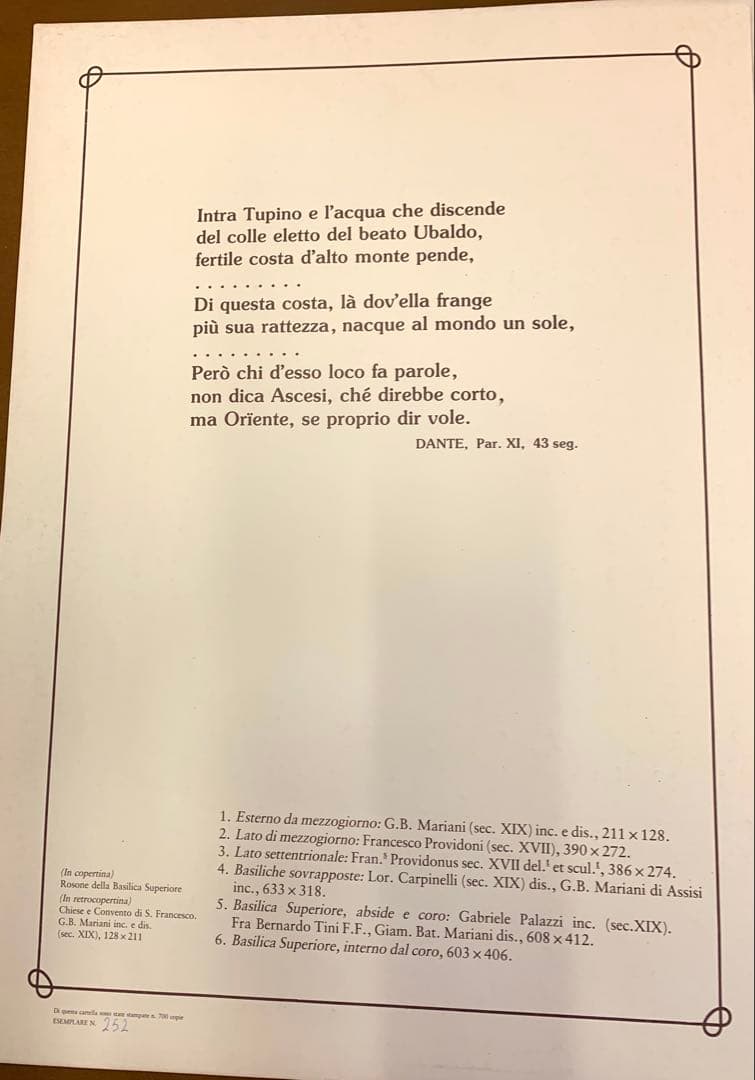 アッシジ3葉　サンフランチェスカ生誕800年ポスター　他