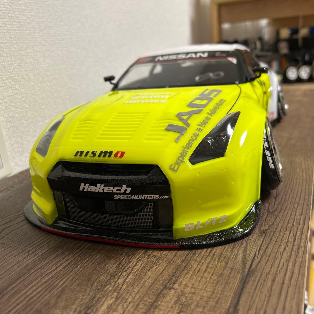 タミヤ日産スカイラインR35GTRボディ